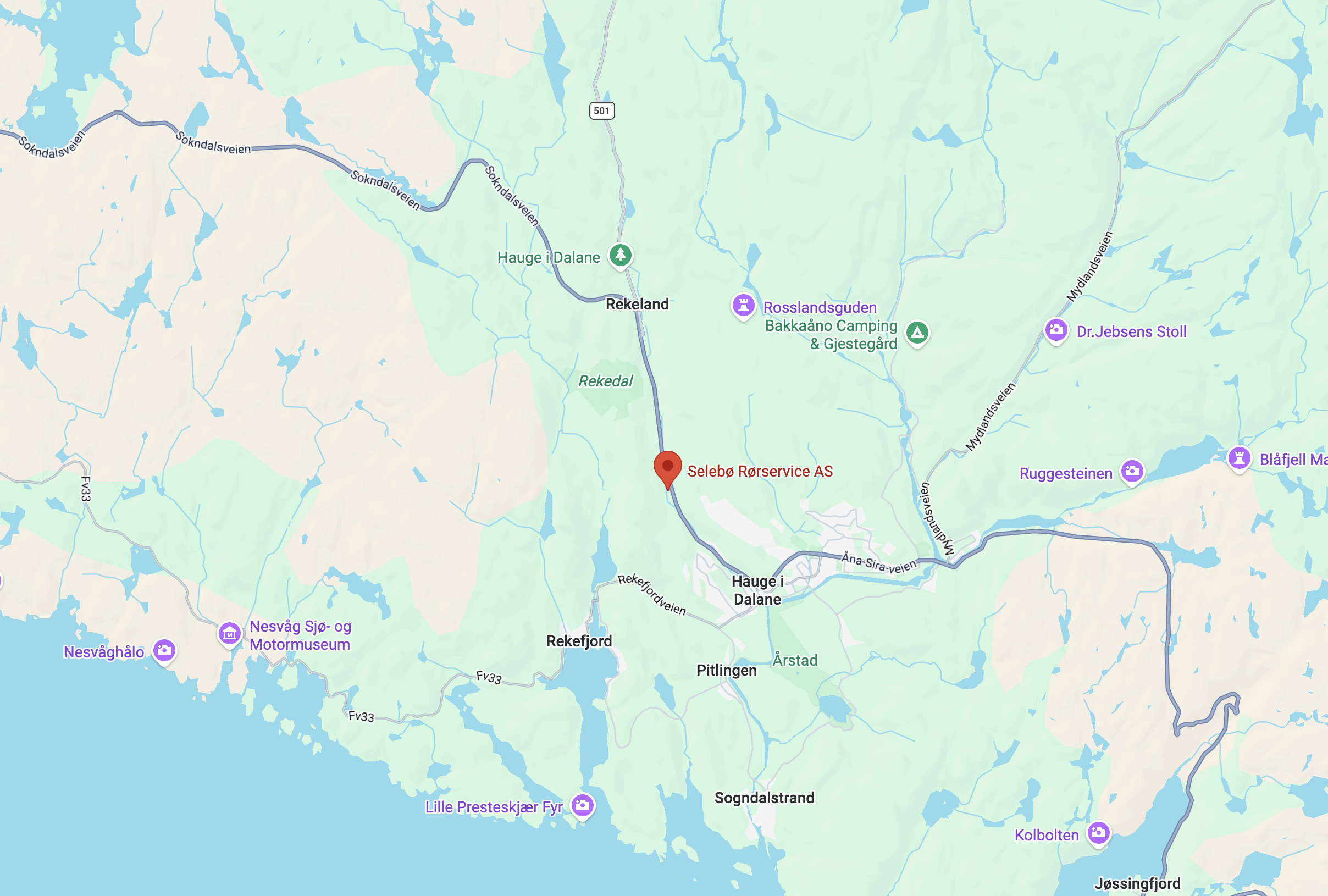 Kart og veibeskrivelse